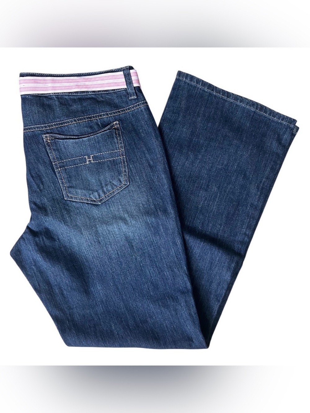 Tommy Hilfiger American Freedom Modern Rise Bootcut Jeans Size 14 NWT